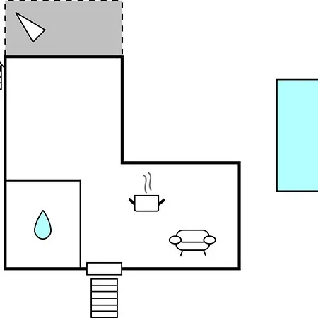 0-bedroom In アパート ビオグラード・ナ・モル